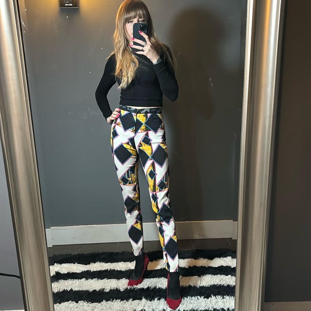 Peter Pilotto SS13 printed trousers